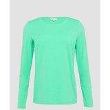 Shirt - Effen - Lange Mouw - Normale Pasvorm - Jersey