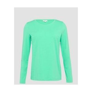 Shirt - Effen - Lange Mouw - Normale Pasvorm - Jersey