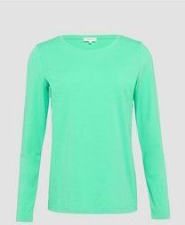 Shirt - Effen - Lange Mouw - Normale Pasvorm - Jersey