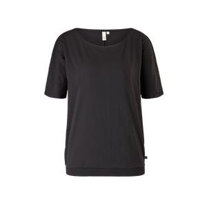 Qs Women-T-shirt--9999 black-Maat XS