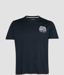 T-shirt - Heren - Ronde Hals - 100% Katoen - Trendy Print