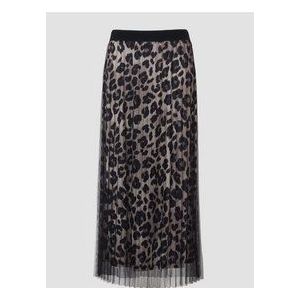 Rok - Luipaardprint - Midilengte - Strokenrok