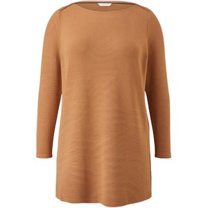 Longsleeve van viscose-stretch