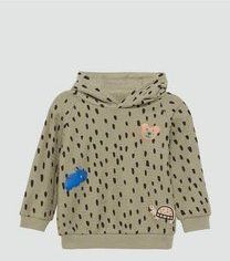 s.Oliver - Sweatshirt - Blauw - Capuchon - Lange Mouw