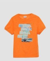 s.Oliver - T-Shirt - Zacht Jerseystof - Normale Pasvorm - Korte Mouwen