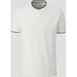 Polo met henley-hals