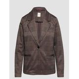 Blazer - Geruit - Stretchy - Viscoseblend - Regular Fit