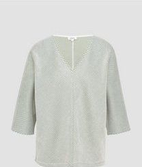 s.Oliver - T-Shirt - Gestreept - 3/4-mouwen