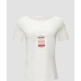 s.Oliver BLACK LABEL Shirt  ecru / lila / pink / zwart