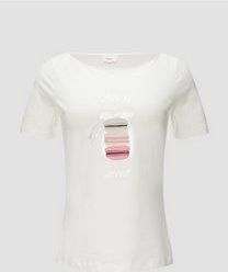 s.Oliver BLACK LABEL Shirt  ecru / lila / pink / zwart