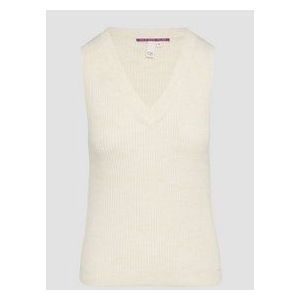 Gebreide Trui - V-hals - Zacht - Slanke Ribgebreide