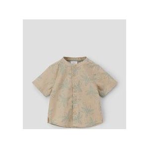 s.Oliver - Hemd - Gedessineerd - Katoen - Korte Mouwen
