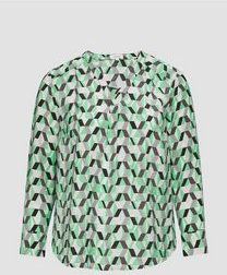 s.Oliver - Blouse - V-hals - Delicate All-over Print