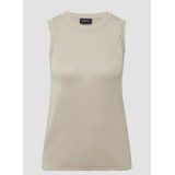 s.Oliver BLACK LABEL - Fijngebreide Top - Zwart - Viscose