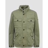s.Oliver - Jas - Olijfgroen - Utility-stijl - Met Capuchon