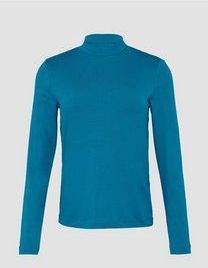 Shirt - Effen - Lange Mouw - Normale Pasvorm