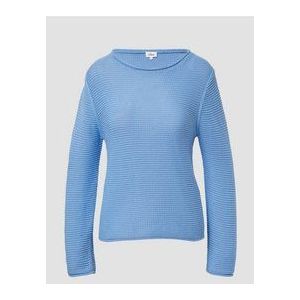 s.Oliver - Trui - Lichtblauw - Knitwear - Lange Mouw