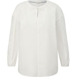 Tuniekblouse met gebiesde plooitjes