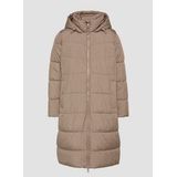 Gewatteerde Jas - Effen - Warm Gevoerd - Ritssluiting - Losse Pasvorm