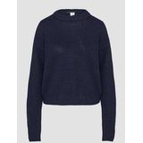QS - Pull Court - Tricot - Bleu Profond