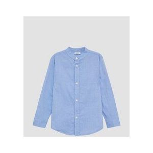 s.Oliver - Hemd - Slim-fit - Katoenen Chambray