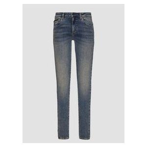Stretchbroeken - Effen - Denim - Slimfit - Heavy Washed