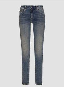 Stretchbroeken - Effen - Denim - Slimfit - Heavy Washed