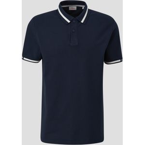 Polo met contrastdetail