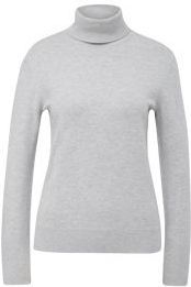 S.Oliver BLACK LABEL Fijngebreide Coltrui Lichtgrijs