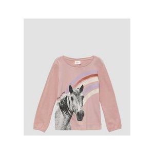 T-shirt - Lange Mouwen - 100% Katoen - Fotoprint - Losse Pasvorm