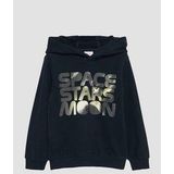 s.Oliver - Sweatshirt - Navy - Capuchon - Motiefprint