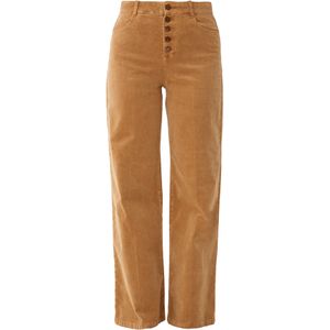 Corduroy broek met knoopsluiting