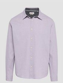 Overhemd - Lavender - Seersucker - Lange Mouwen - Knoopsluiting