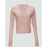 Vest - Gevlekt - Cropped - V-hals - Knoopsluiting - Normale Pasvorm