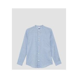 s.Oliver - Overhemd - Lichtblauw - Slim Fit - Lange Mouw