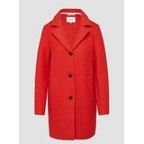 s.Oliver - Korte Jas - Rood - Wolmix - Ongevoerd