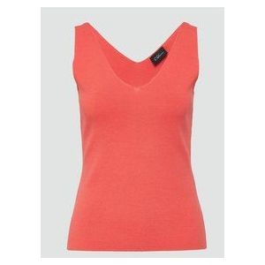 s.Oliver BLACK LABEL - Gebreide Spencer - Mouwloos - Viscosemix