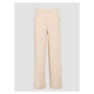 Broek - Effen - Jersey - High Waist - Wide Leg