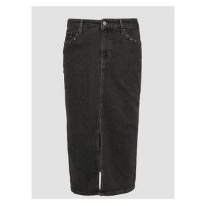 Rok - Midi Denim - Met Split - 5-Pocket Ontwerp - Onderrokken