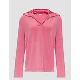 Longsleeve - Mélange - Jersey - Gevoerde Capuchon - Losse Pasvorm