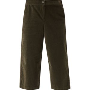 Corduroy culotte van katoen met stretch