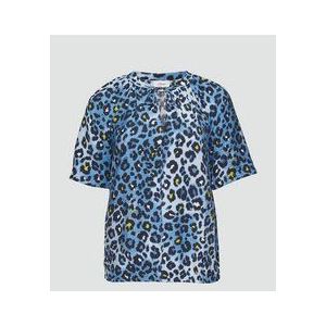 s.Oliver - Blouse - Lichte Viscose - Elegante O-vorm