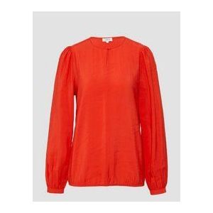 s.Oliver - Blouse - Alledaagse Elegant - Met Pofmouwen