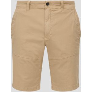 Chino-Shorts aus Baumwollstretch mit Straight Leg