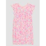 A-lijn Jurk - Bloemenprint - Korte Lengte - Normale Pasvorm - Zacht Aanvoelend