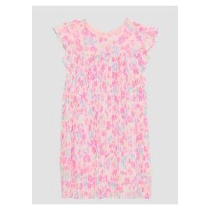 A-lijn Jurk - Bloemenprint - Korte Lengte - Normale Pasvorm - Zacht Aanvoelend