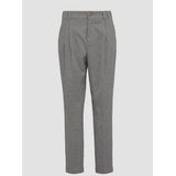 Broek - Keperstofbroek - Hoge Taille - Normale Pasvorm - Capri broeken