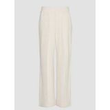 Broek - Sweatstof - Mélange - Wide Leg - High Waist - Lang/maxi