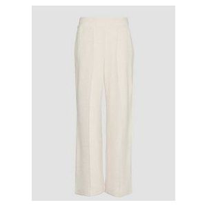 Harembroek - Geborsteld Katoenblend - Wijde Pijpen - Mid-Rise - Elastische Tailleband