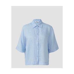 Blouse - Linnen - Korte Mouwen - Relaxte Pasvorm